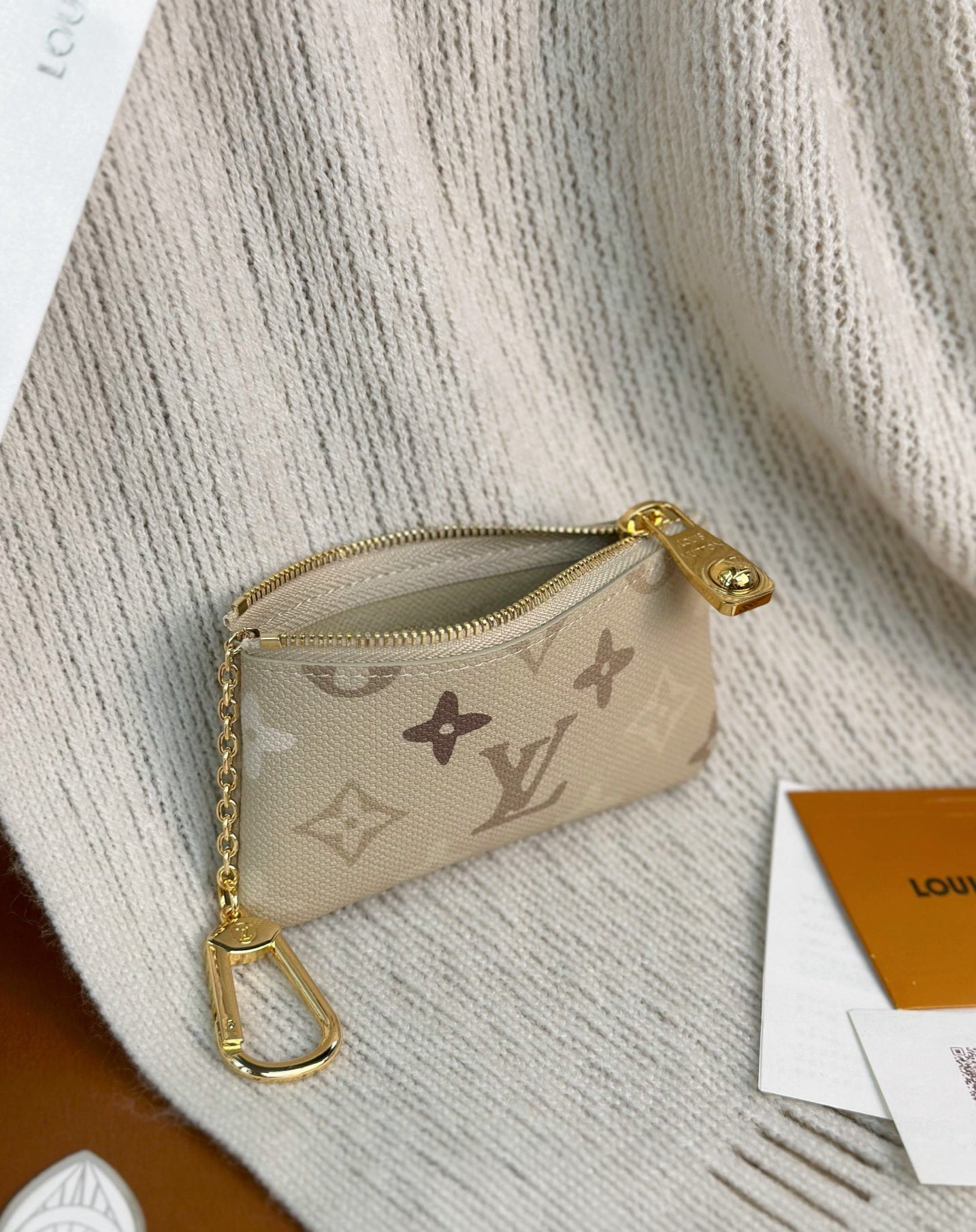 LV Key& Card Pouch
