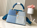 LV Denim Patchwork  Handbag